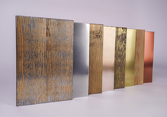 Campioni di legno Rosner Decorative Metal Campioni di legno Rosner Decorative Metal